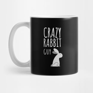 Crazy Rabbit Guy Mug